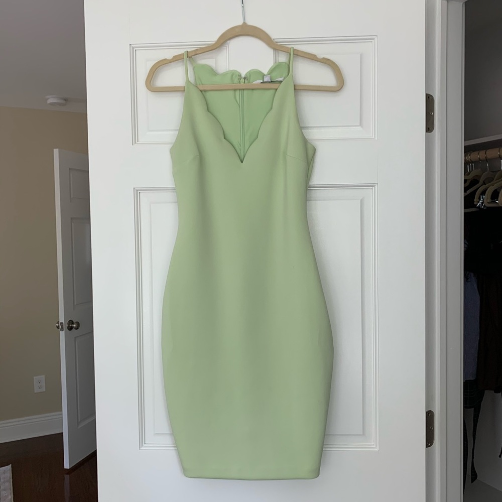 Guess Green Body-con Dress - Picture 2 of 5